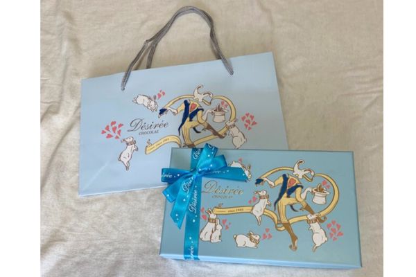 デジレーのチョコと紙袋